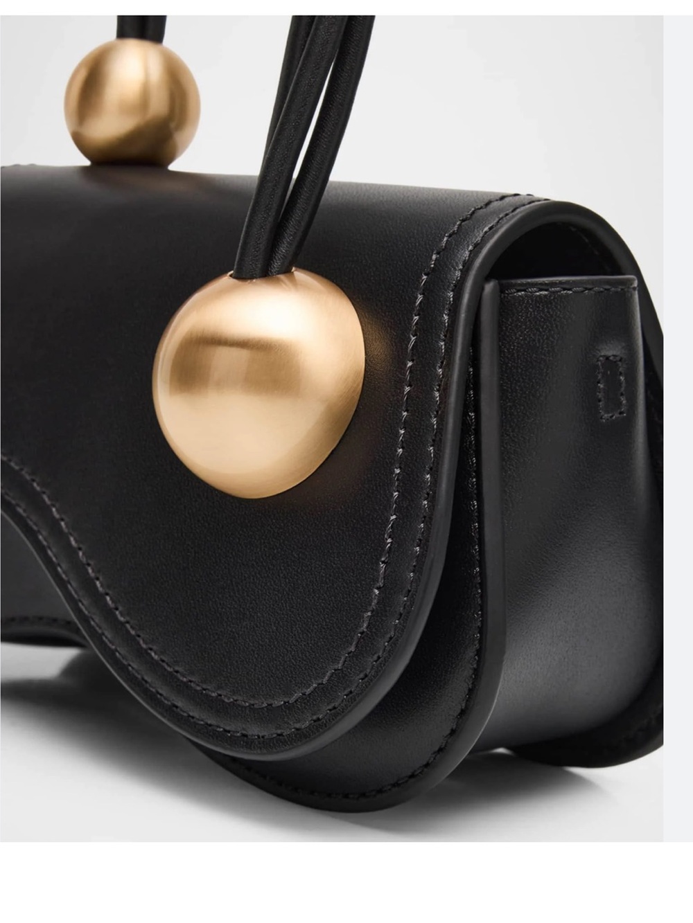 NWT Cult Gaia Kazia Nano Crossbody Bag ! Black - Picture 3 of 8